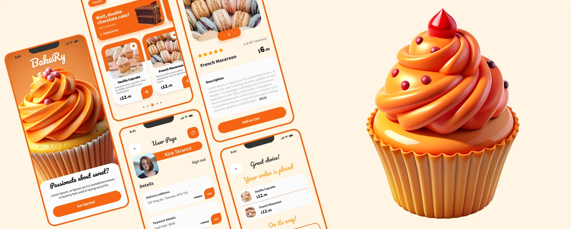 Bakery – App Design