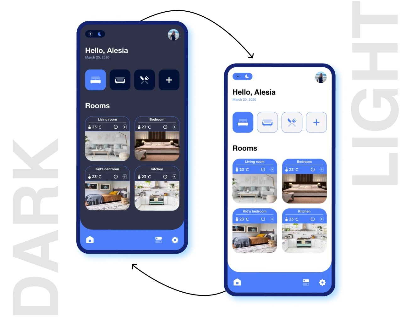 Smart Home – App Design